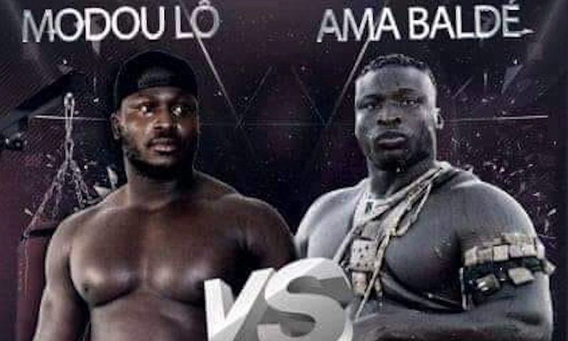 Modou Lô (gauche) vs Ama Baldé