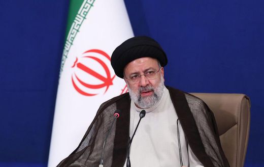 Iranian President Ebrahim Raisi meets the governors and deputies of the East and West Azerbaijan provinces in Tehran, Iran on October 21, 2021.