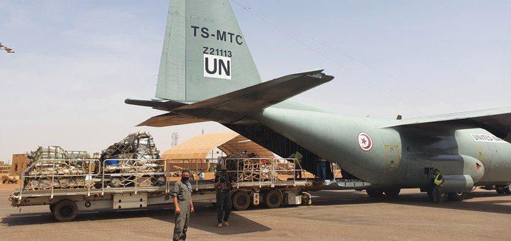 Tunisie C-130 Aircraft. [Military Africa]