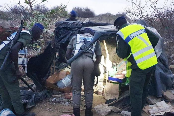 Opération de sécurisation de la Gendarmerie