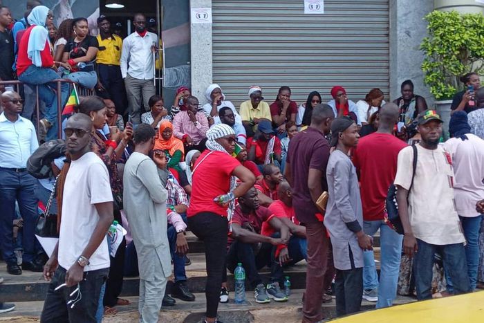 Rassemblement des travailleurs d'Expresso