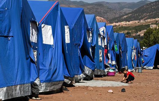 des cliniques mobiles reçoivent les blessés au Maroc