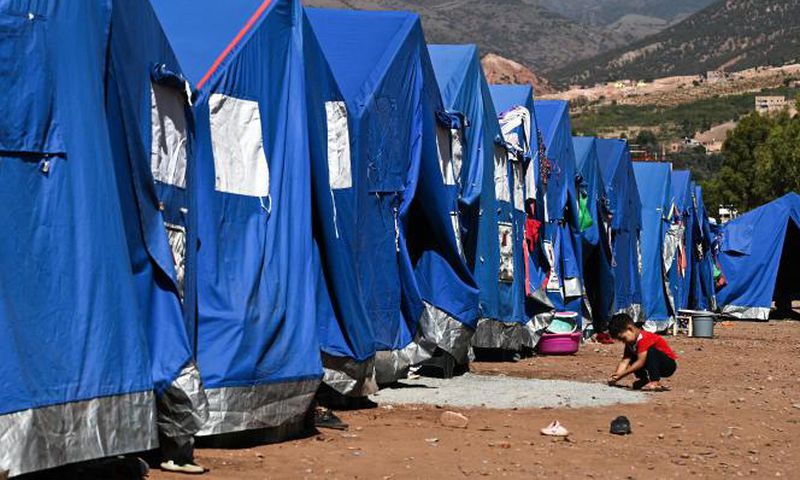 des cliniques mobiles reçoivent les blessés au Maroc