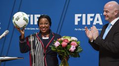 Fatma Samoura et Blater