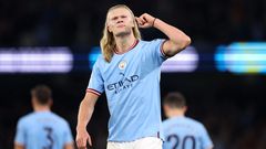 Erling Haaland est le meilleur buteur de Premier League cette saison avec déjà 35 buts inscrits. Il détient par la même occasion le record de buts inscrits sur une saison en Angleterre, effaçant des tablettes les 34 buts d'Andy Cole avec Newcastle en 1993-94 et d'Alan Shearer avec Blackburn la saison suivante.