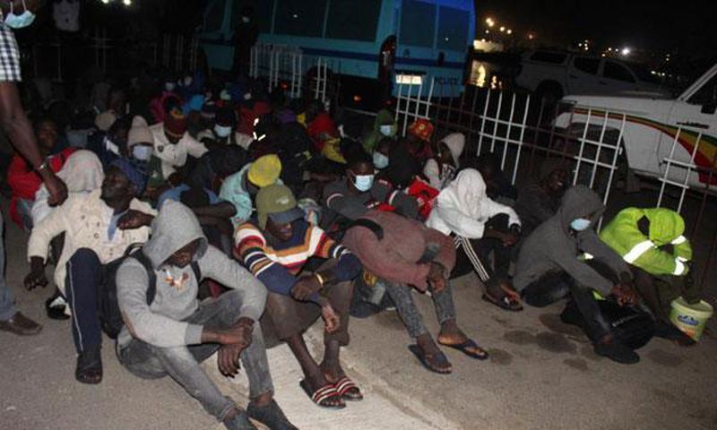 Migrants rapatriés de dakhla