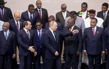 Lors du sommet Afrique-Russie d'octobre 2019 à Sotchi (Reuters)