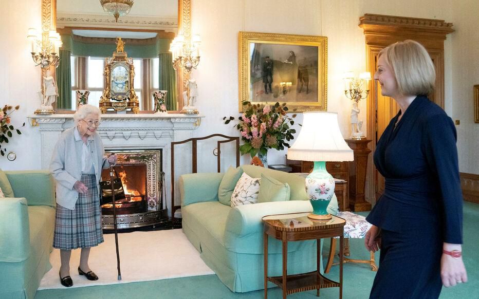 Liz Truss et la Reine Elisabeth