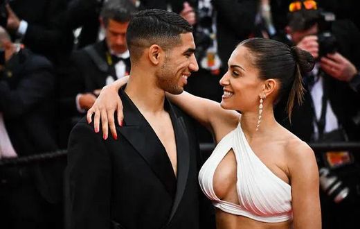 hakimi et sa femme