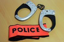 Police arrestation handcuffs