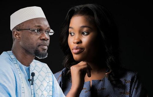 Adji Sarr et Sonko