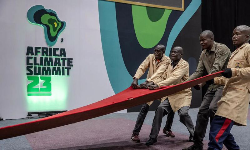 Coup-d envoi-du-Sommet-africain-pour-le-climat-au-Kenya