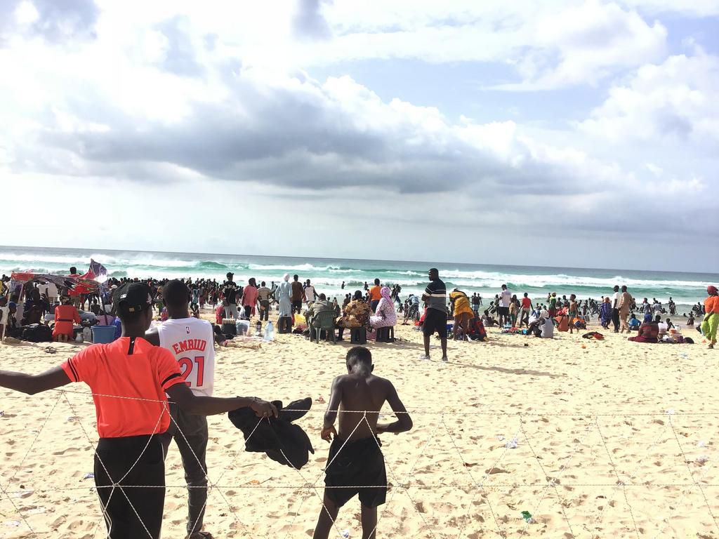 Malika plage, brigade de surveillance