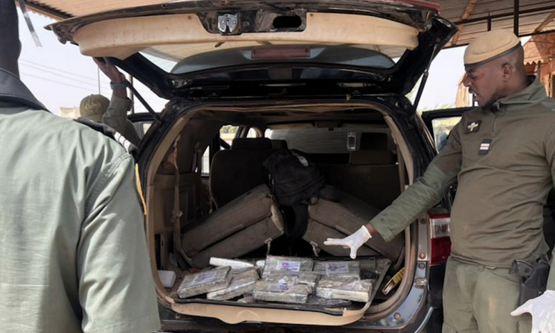 Douane sénégalaisesaisie de drogue