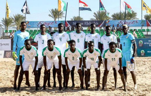 Beach soccer senegal