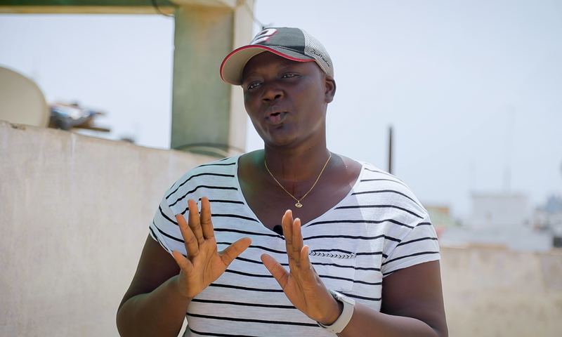 Gnagna Diouf, entrepreneure