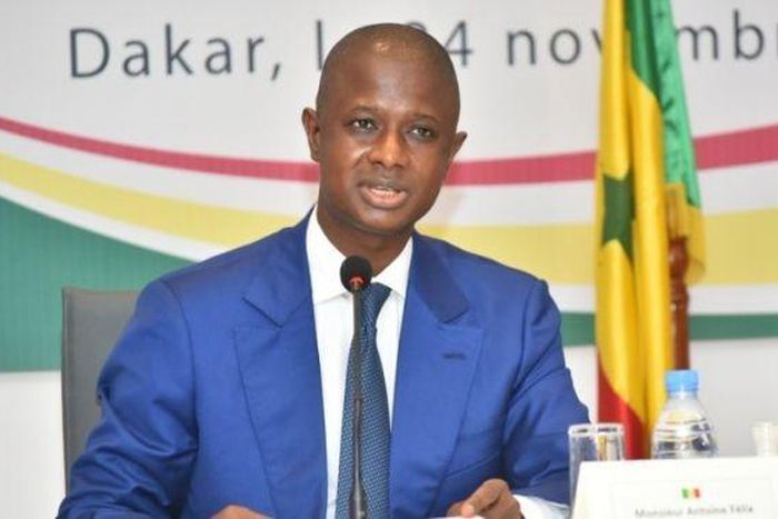 Antoine Félix Diome face à la presse le 24 novembre 2020