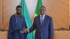 Macky sall et Bassirou Diomaye
