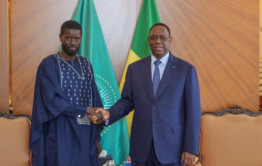 Macky sall et Bassirou Diomaye
