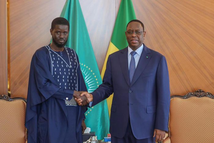 Macky sall et Bassirou Diomaye