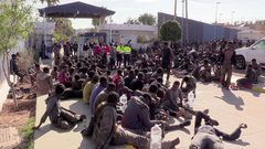 Des migrants subsahariens, le 2 mars 2022, à leur arrivée au Centre pour immigrés et demandeurs d'asile (CETI), à Melilla (2)