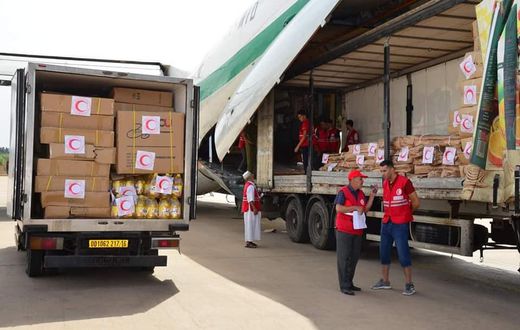 aide humanitaire algérien destinée au Sénégal