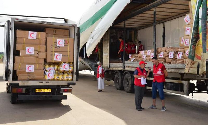 aide humanitaire algérien destinée au Sénégal