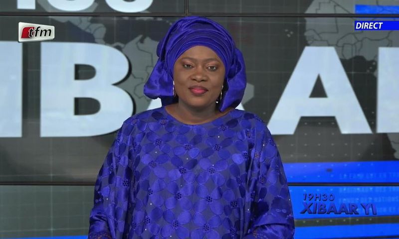 Fatou Kine Deme presentatrice à la TFM