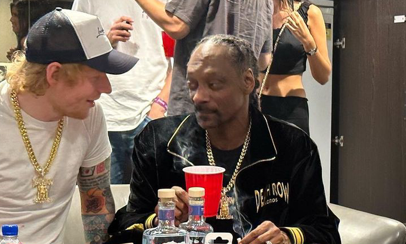 Ed Sheeran avec Snoop Dogg
