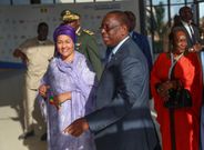 Macky Sall à l'inauguration de la Maison des Nations Unies