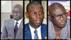Idrissa Seck, Daouda Ndiaye et Jean Baptiste