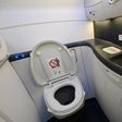 Toilettes d'avion