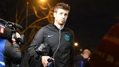 Le défenseur central du FC Barcelone Gerard Pique