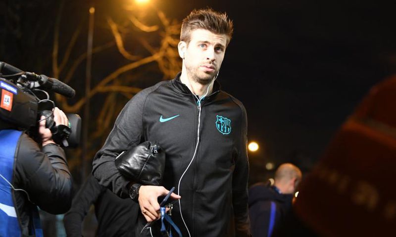 Le défenseur central du FC Barcelone Gerard Pique