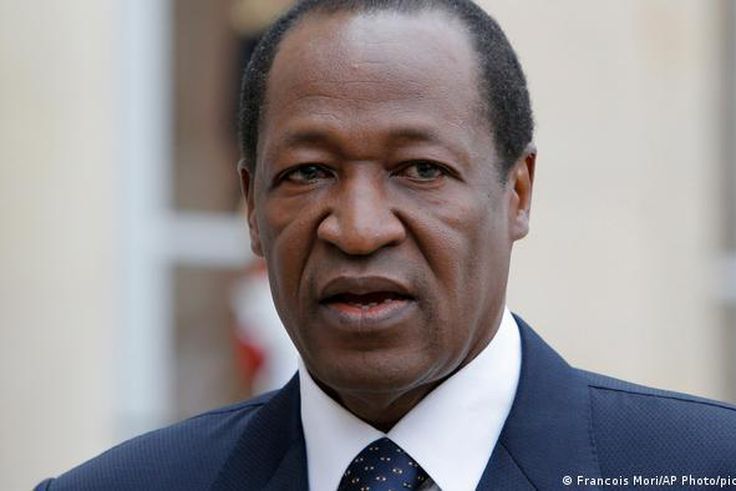Blaise Comparoe, ex président Burkinabé