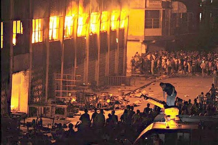 Incendie au marché Zinc de Pikine