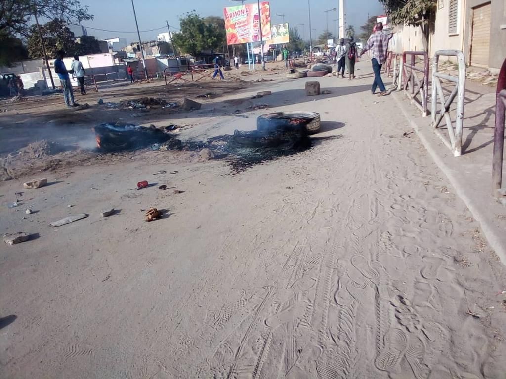 Manifestations à Dakar