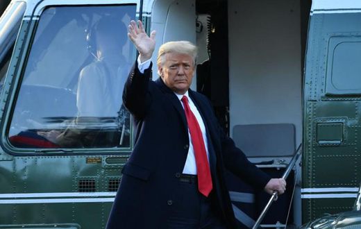 Trump a quitté la Maison blanche