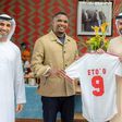 eto'o ambassadeur du Qatar à la coupe du monde