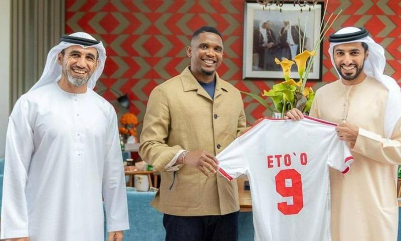 eto'o ambassadeur du Qatar à la coupe du monde