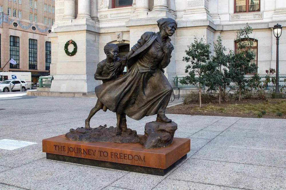 Un monument en hommage à l'abolitionniste Harriet Tubman