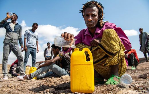 Migrants de l'EEthiopie