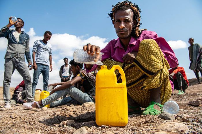 Migrants de l'EEthiopie