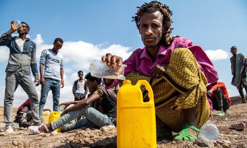 Migrants de l'EEthiopie