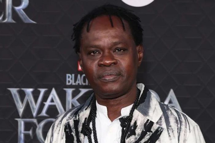 Baaba Maal lors de la première de Black Panther - Wakanda forever