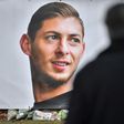 A portrait of Emiliano Sala displayed at Nantes