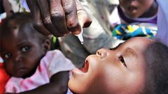 Campagne de vaccination contre la poliomyélite (illustration)