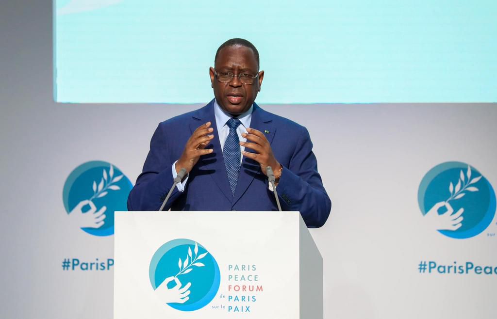 Macky SALL au Forum de Paris 8
