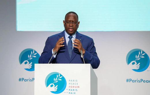 Macky SALL au Forum de Paris 8