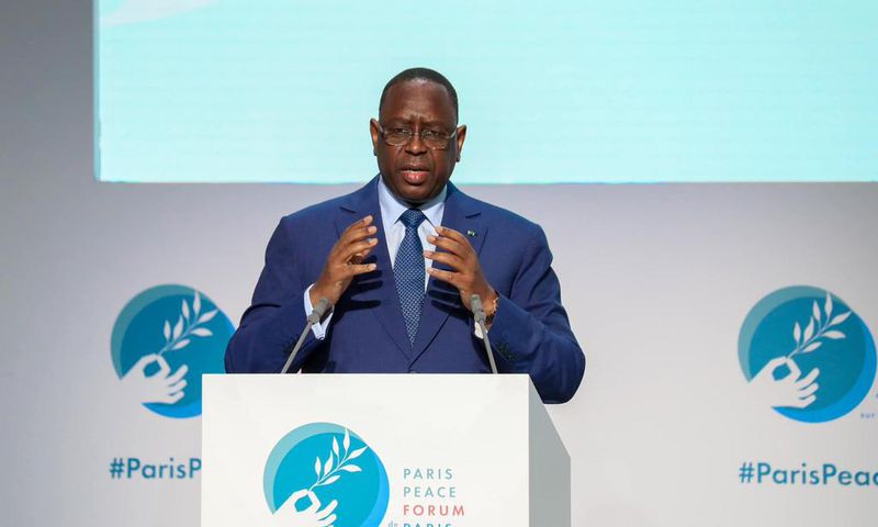 Macky SALL au Forum de Paris 8
